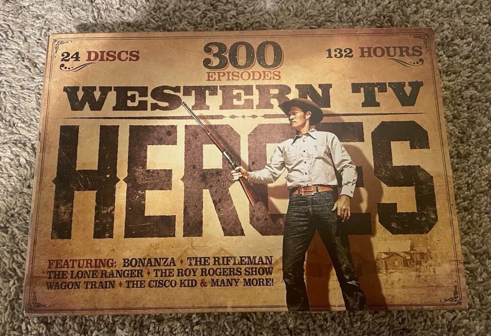 Western TV Heroes, Vol. 1: 300 Episodes (DVD, 2014, 24-Disc Set)